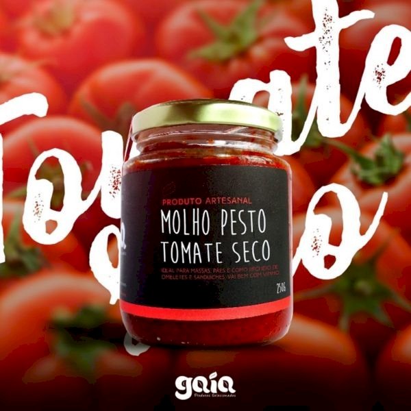 Molho Pesto de Tomate Seco
