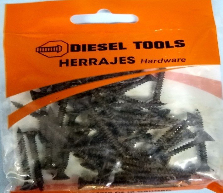 Parafuso #6x1-1/2 Diesel Tool Dt13-Ds112 45pcs