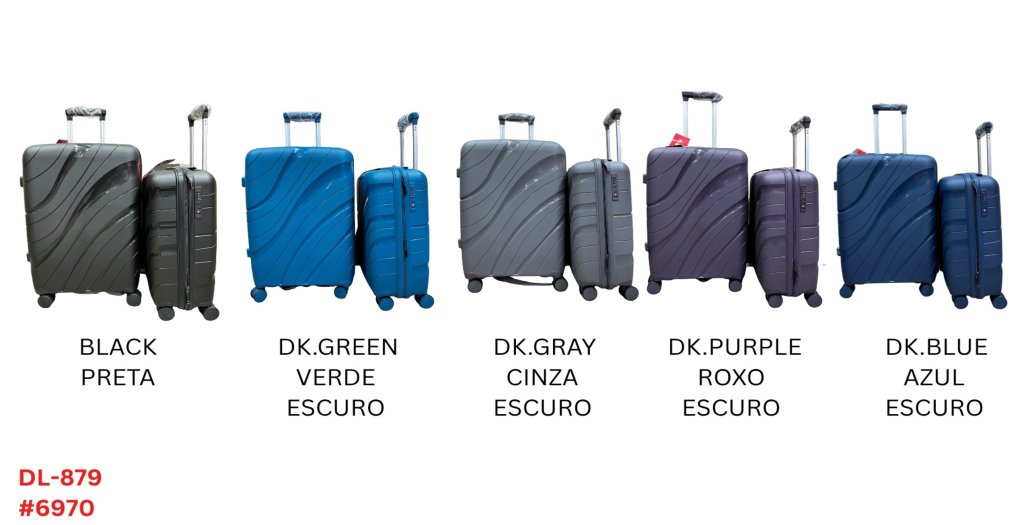 Kit Mala C/2pcs  - Polipropileno - 10kg & 23kg M - DELTA DL-879