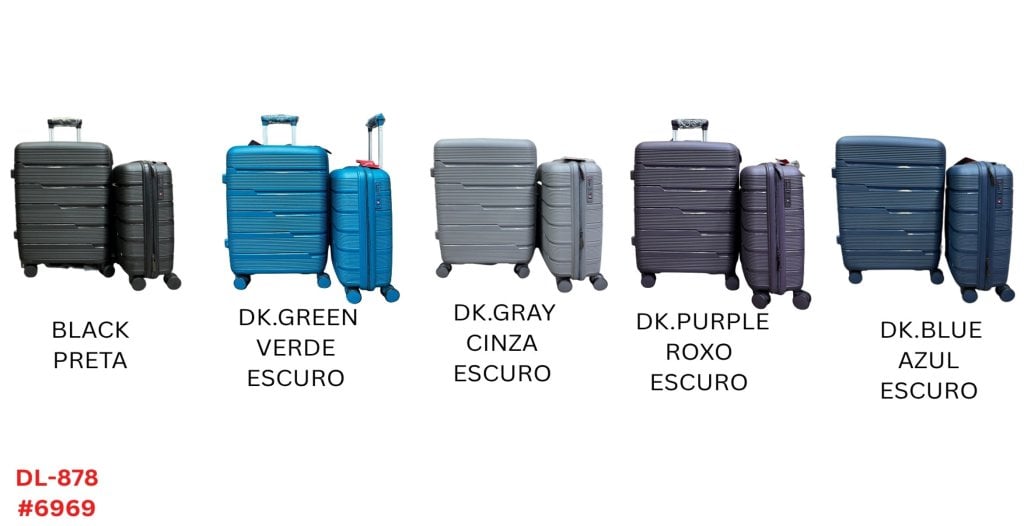 Kit Mala C/2pcs  - Polipropileno - 10kg & 23kg M - DELTA DL-878