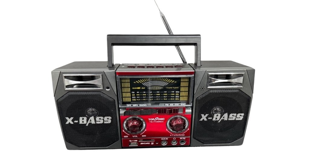 Radio Topsonic C/Usb/Sd/Recarregavel