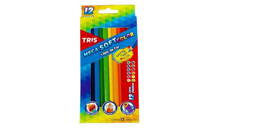 Lapis Cor Tris Mega Soft Color Cx C/12