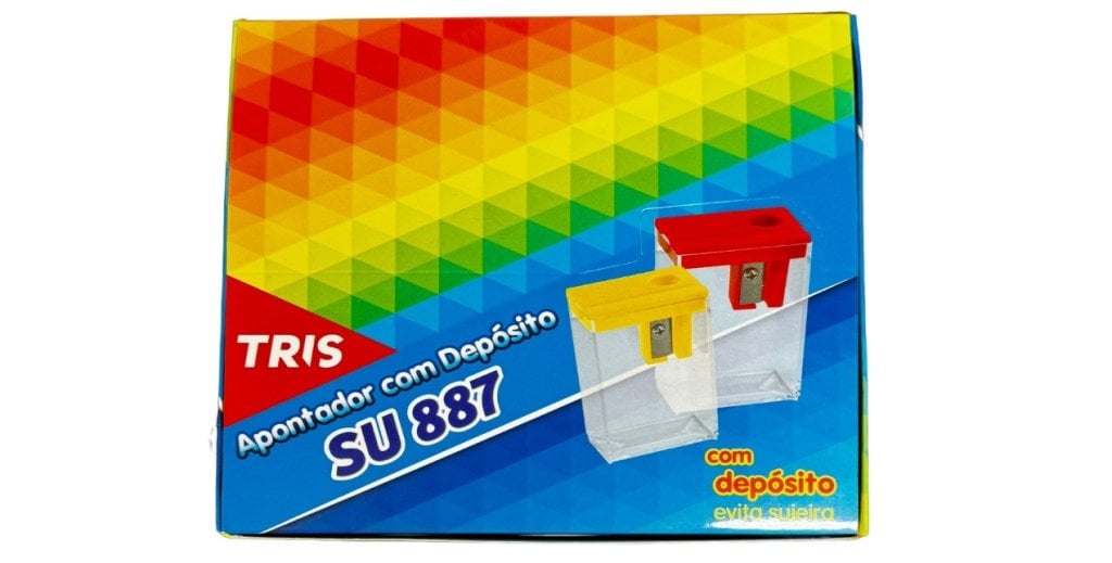 Apontador Tris Su887 Cx C/24pcs C/Deposito
