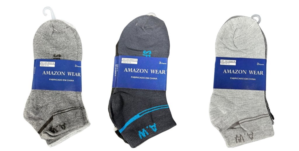 Meias Masc.Adulto Amazon Wear Am-08069-M