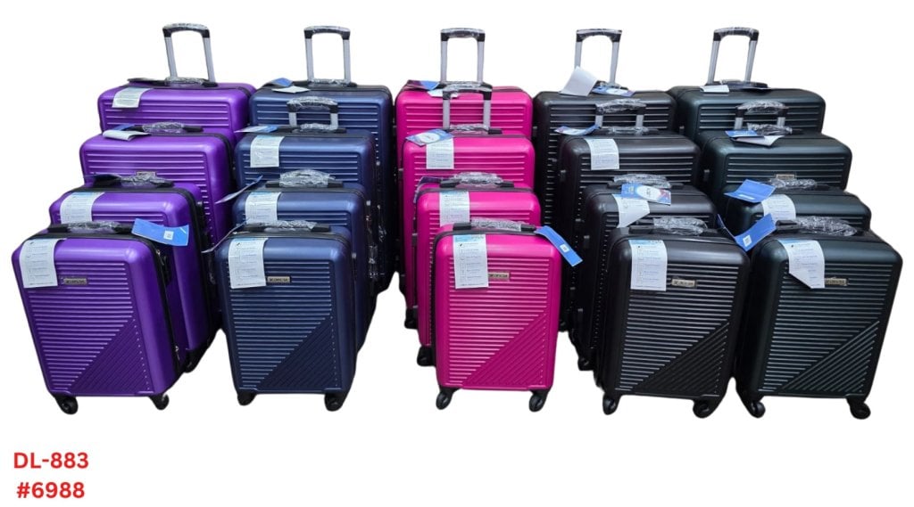 Kit Mala C/ 4pcs - ABS- DELTA - 8kg, 10kg, 23kg M & 23kg G (DL-883)