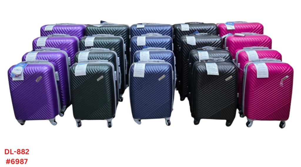 Kit Mala C/ 4pcs - ABS- DELTA - 8kg, 10kg, 23kg M & 23kg G (DL-882)