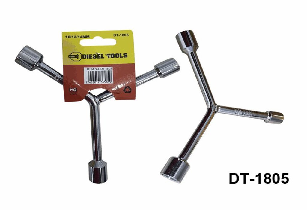 CHAVE DE BOCA Y 10X12X14MM, DISEL TOOL  -  DT-1805