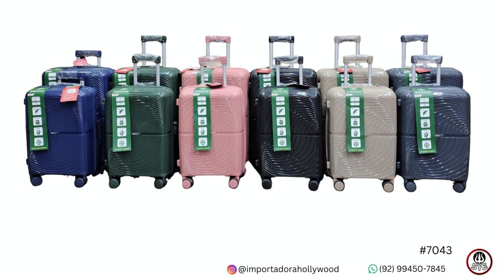 Kit Mala C/2pcs  - Polipropileno - 10kg & 23kg M - ZAVALLE ZL-101-2