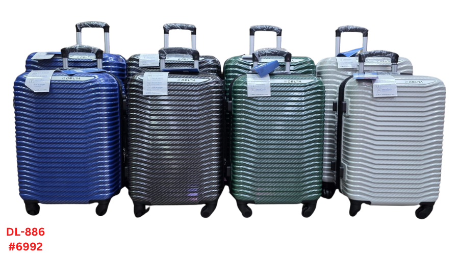 Kit Mala C/2pcs  - Policarbonato - 10kg & 23kg M - DELTA DL-886