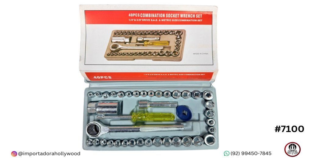 FERRAMENTA SORTIDO C/40PCS  -  13756-27