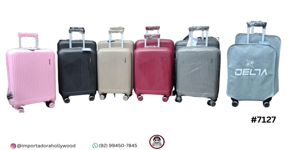 Kit Mala C/2pcs - Polipropileno - 10kg & 23kg M - DELTA DL-887-2