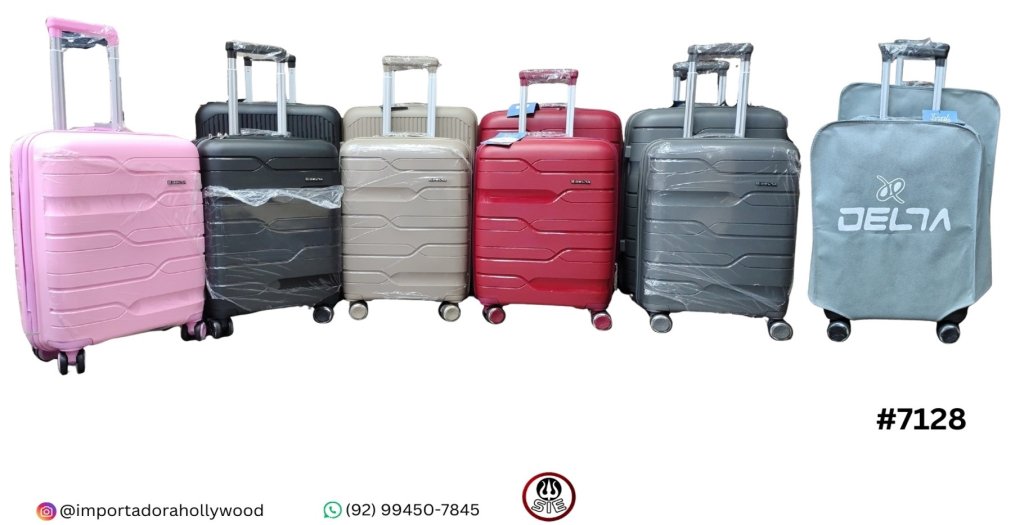 Kit Mala C/2pcs - Polipropileno - 10kg & 23kg M - DELTA DL-888-2