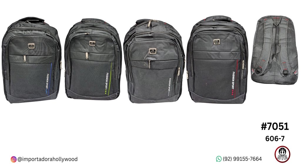 MOCHILA JLM POWER  -  606-7         55X35X17CM