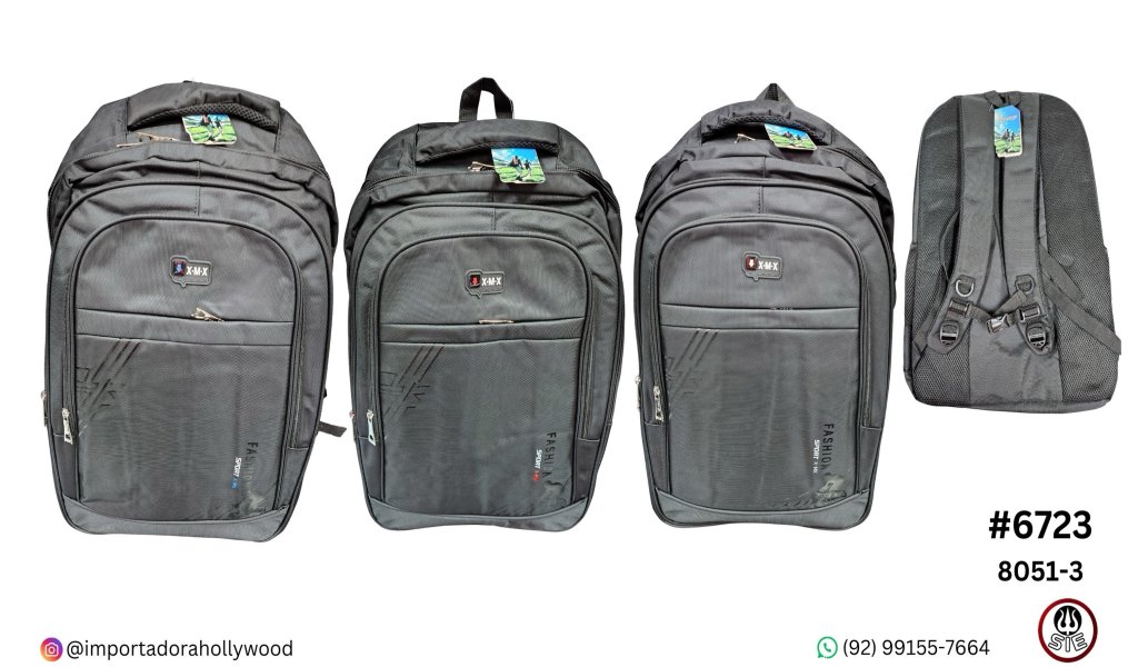 MOCHILA XMXIANG  -  8051-3          61.5X38X20CM