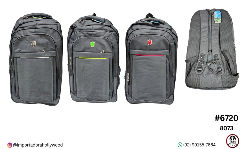 MOCHILA SPORT  -  8073              61.5X39X19.5CM