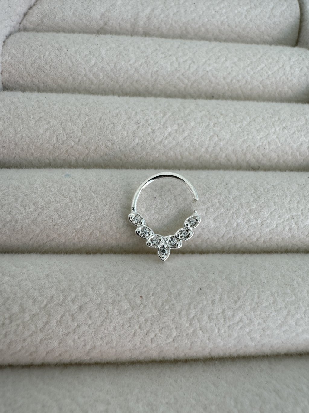 PIERCING ARGOLA PEDRAS 