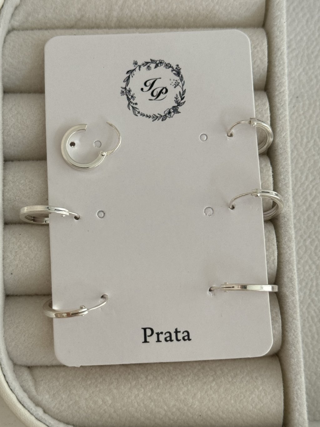 TRIO ARGOLAS LISAS ENCAIXE 