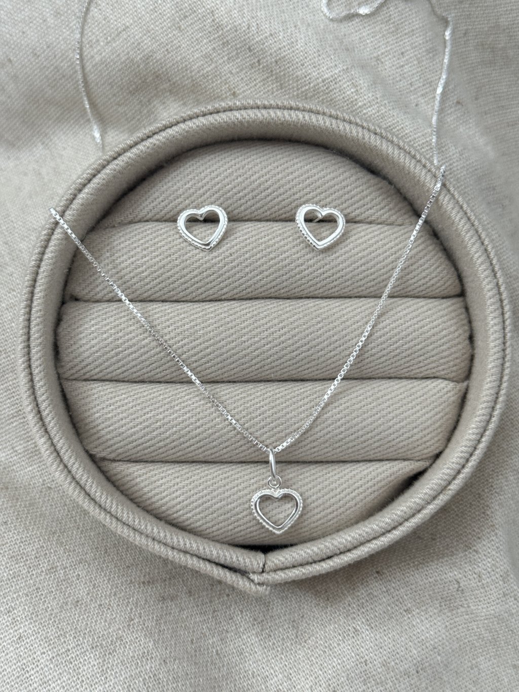 CONJUNTO CORAÇÃO 45CM 