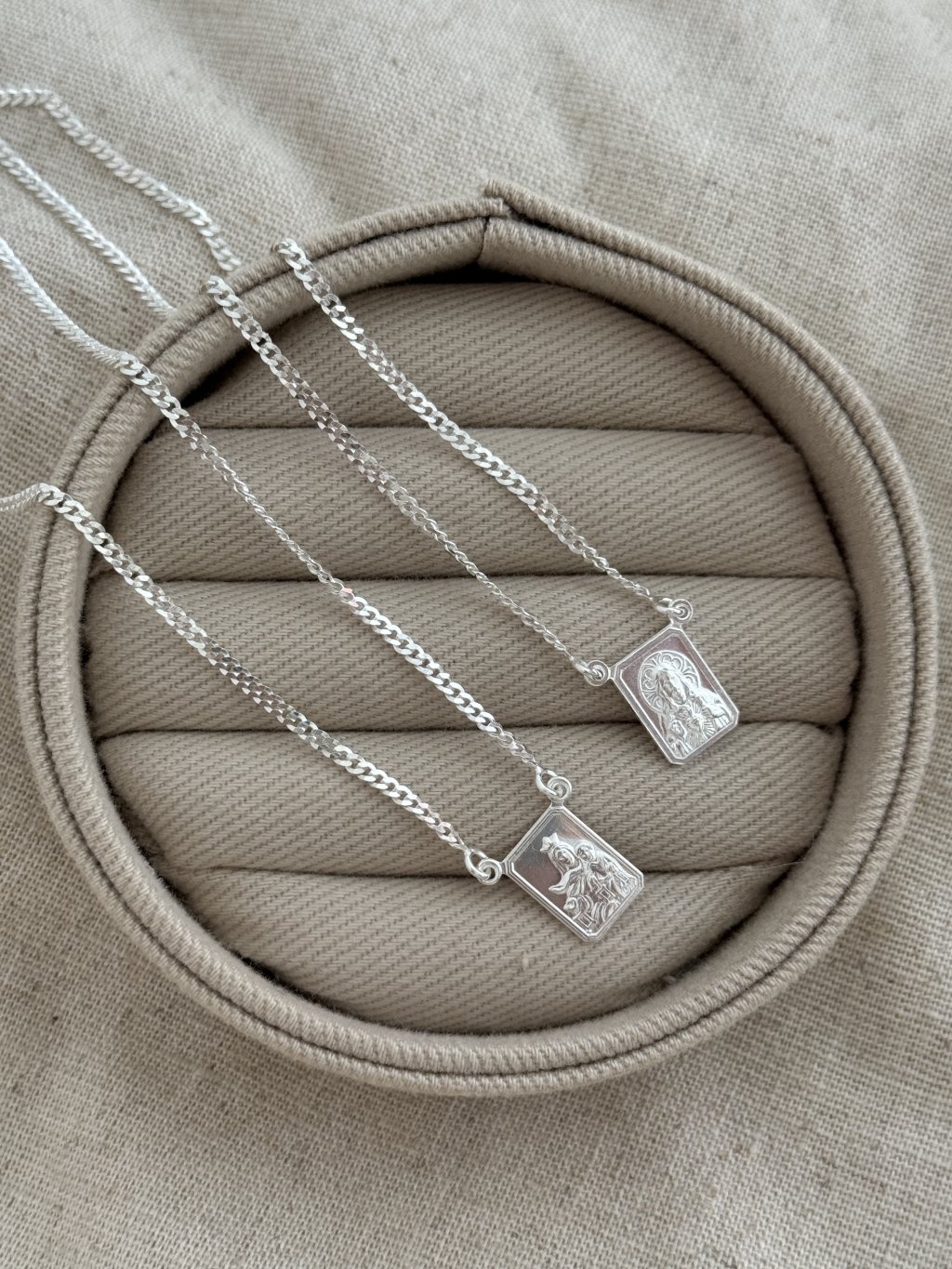 ESCAPULÁRIO 60CM CORRENTE GROUMET 