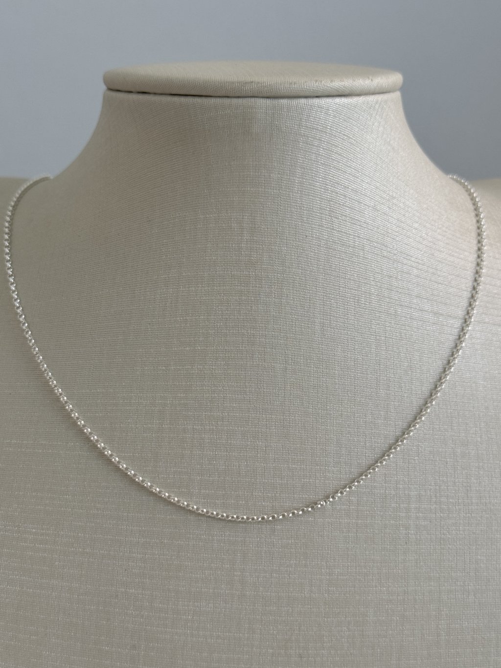 CORRENTE 45CM ELOS PORTUGUÊS 1,3MM