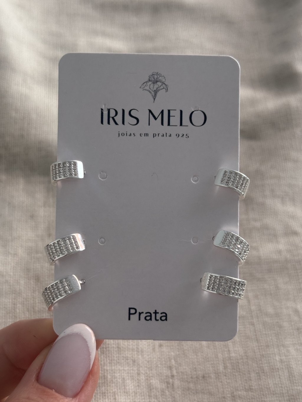 TRIO ARGOLAS CRAVEJADAS CLICK