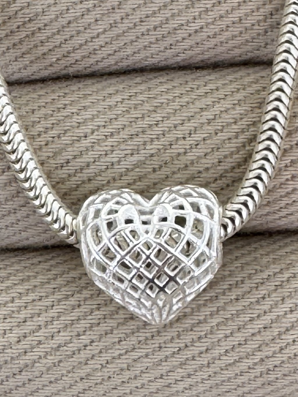 BERLOQUE SEPARADOR CORAÇÃO RENDADA 