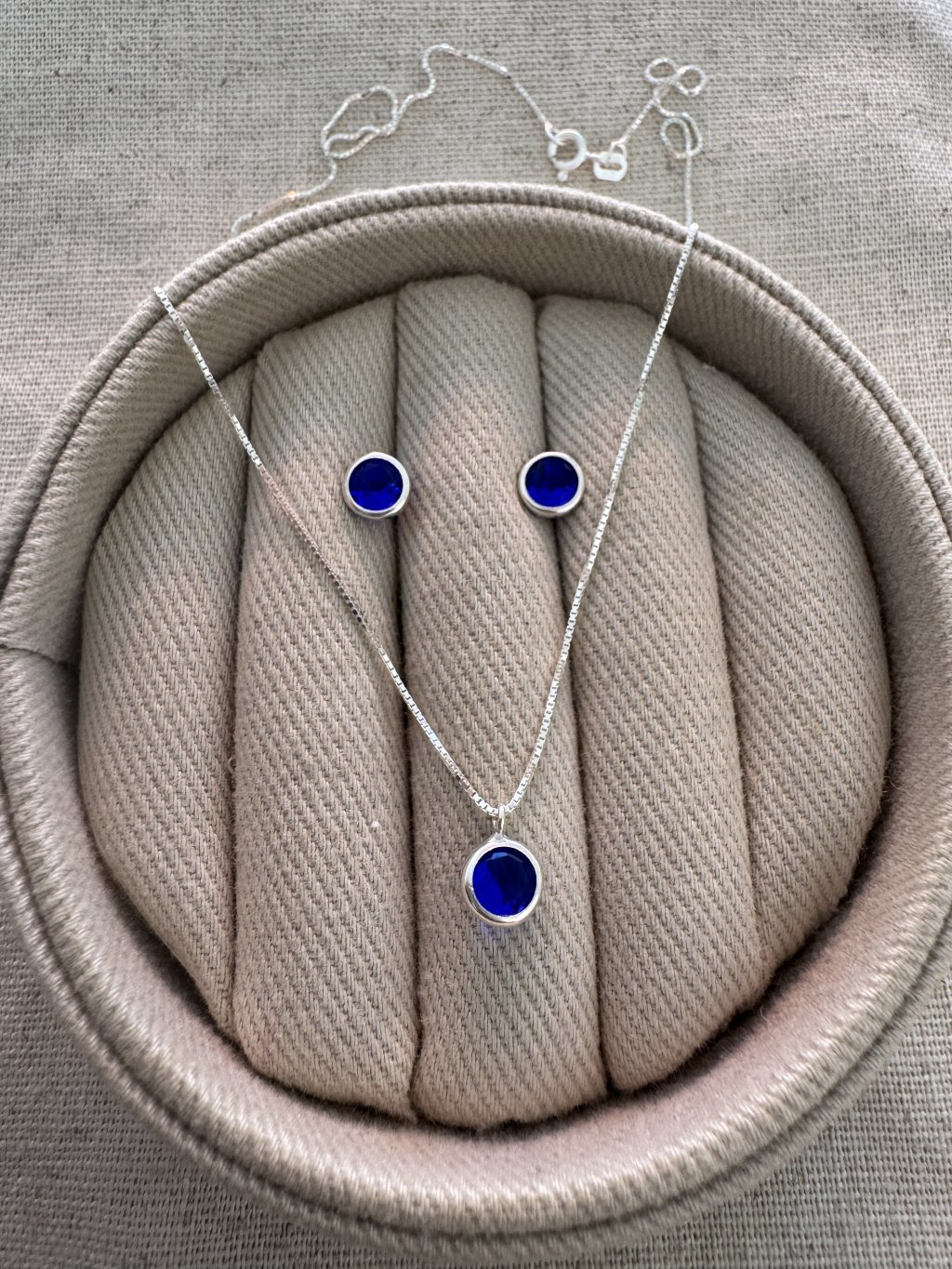 CONJUNTO PEDRA AZUL 45CM 