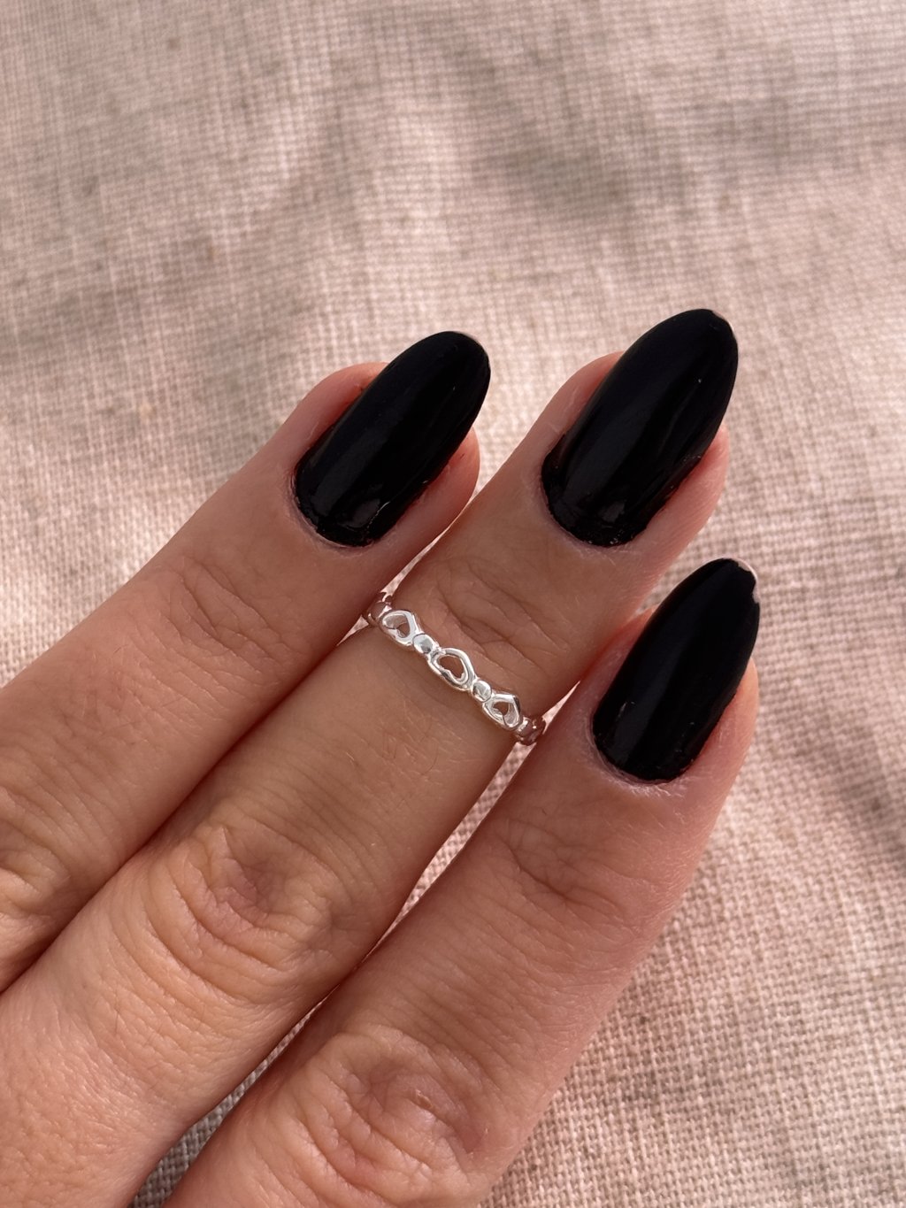 ANEL FALANGE CORAÇÕES 