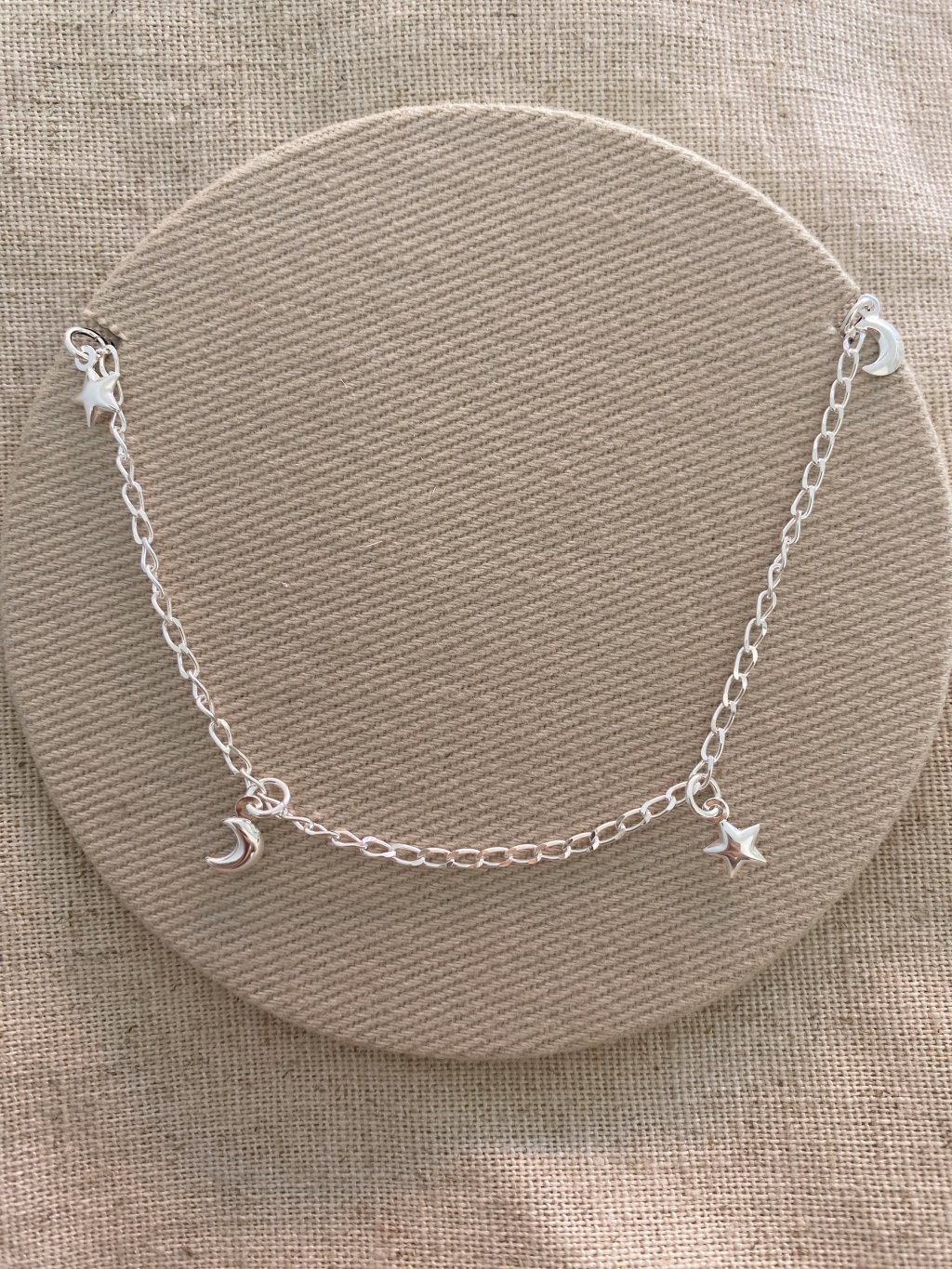 TORNOZELEIRA LUAS E ESTRELAS 24,5CM