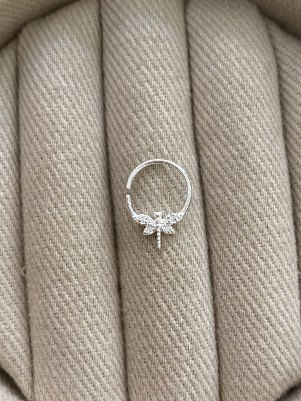 PIERCING LIBÉLULA PEDRAS 1,1CM 