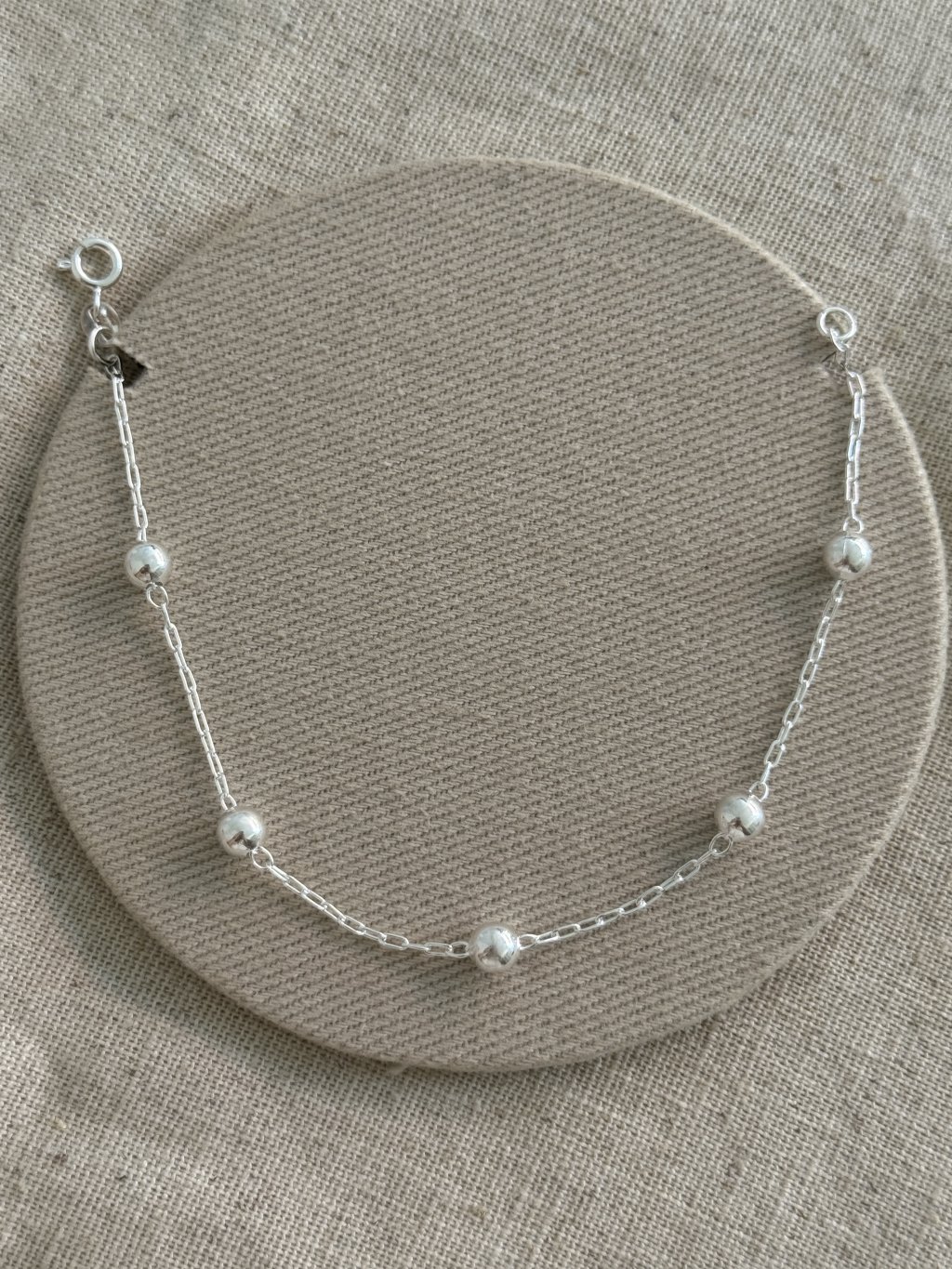 PULSEIRA BOLAS 5MM 19CM