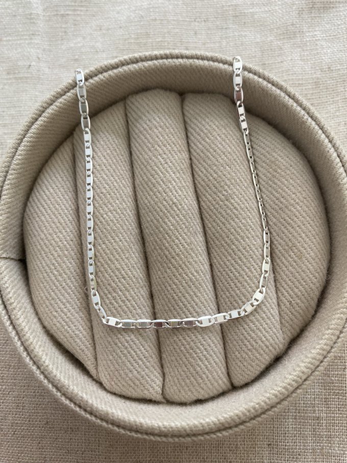 PULSEIRA MASCULINA PIASTRINE 2MM 21CM