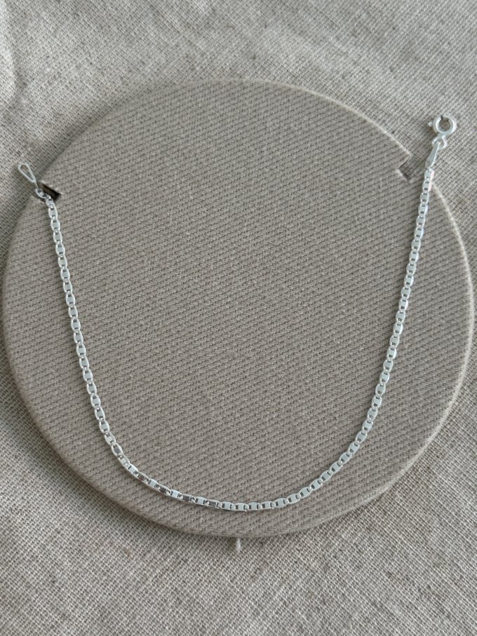 PULSEIRA MASCULINA PIASTRINE 1,7MM 20CM 