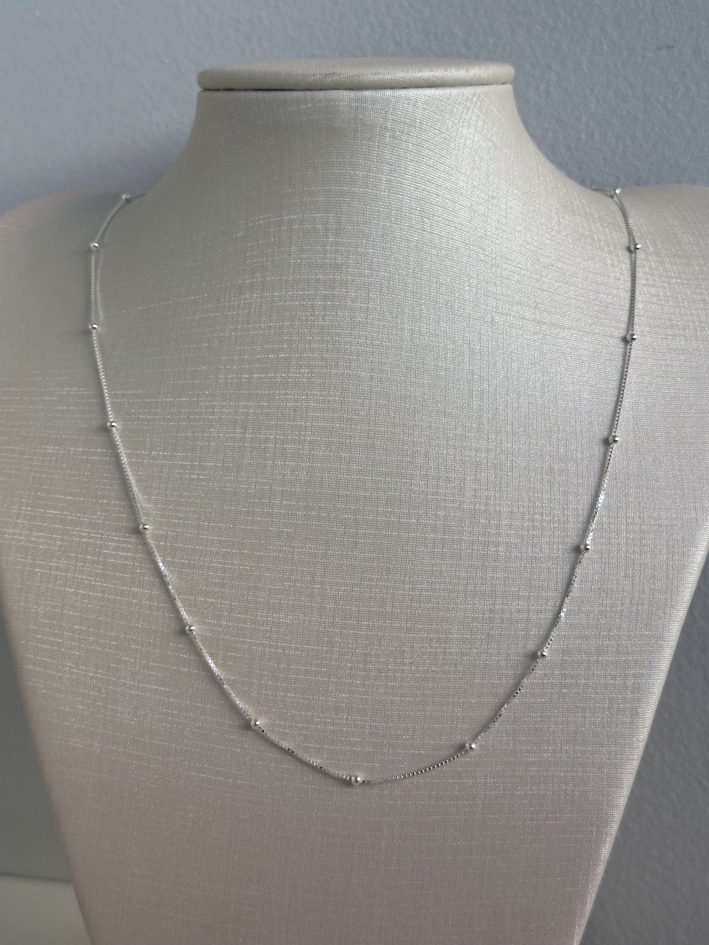 CORRENTE 60CM BOLINHAS 2MM