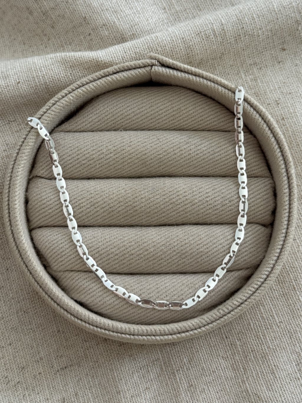 PULSEIRA MASCULINA PIASTRINE 20CM 2,7MM