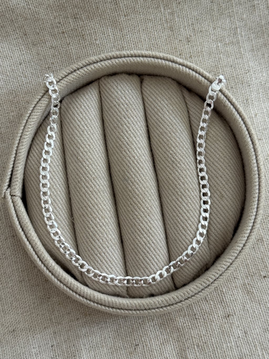 PULSEIRA MASCULINA GROUMET 3,5mm  20 CM