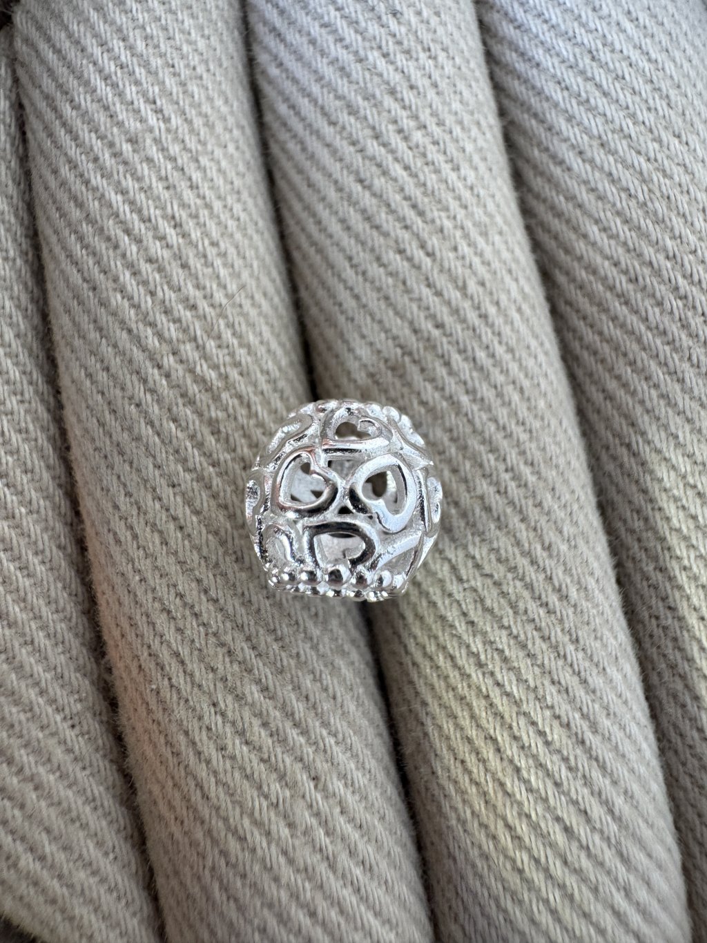 BERLOQUE SEPARADOR CORAÇÕES VAZADOS