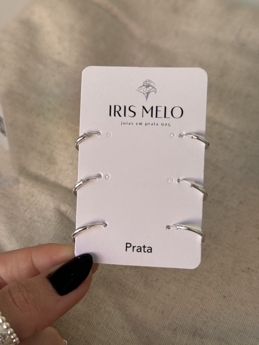 TRIO ARGOLAS ENCAIXE LISAS 