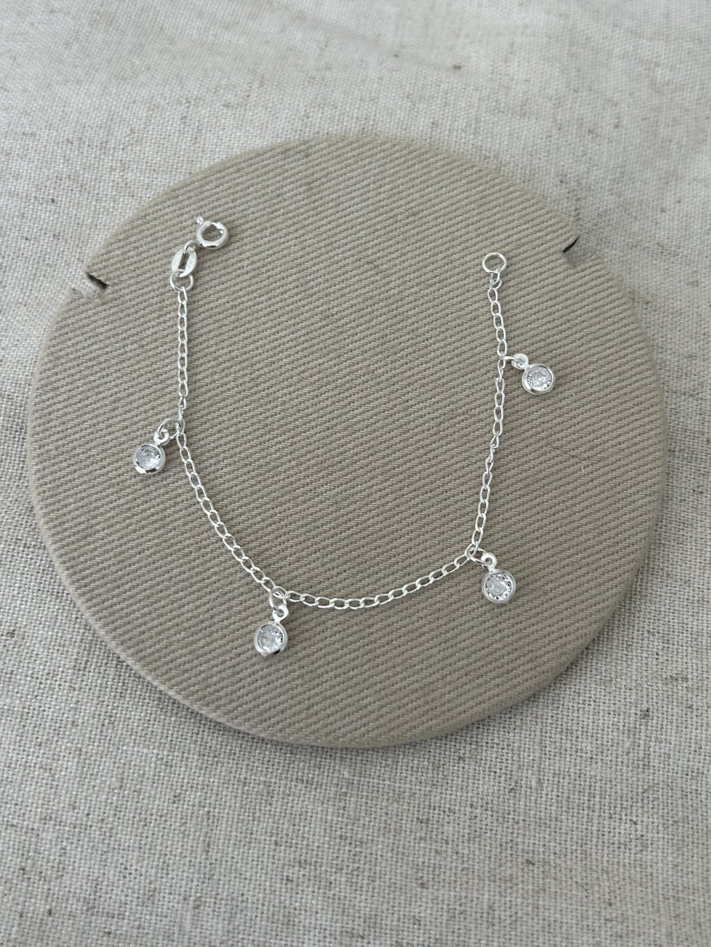 PULSEIRA INFANTIL PEDRAS DEPEND 14,5CM