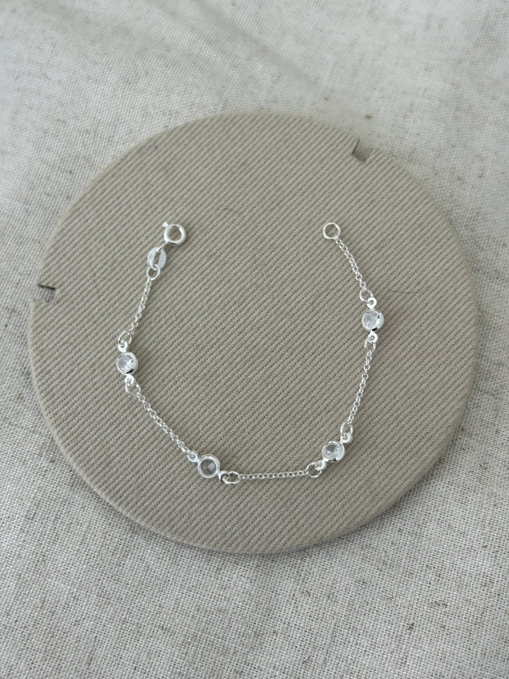 PULSEIRA INFANTIL PEDRAS 14,5CM