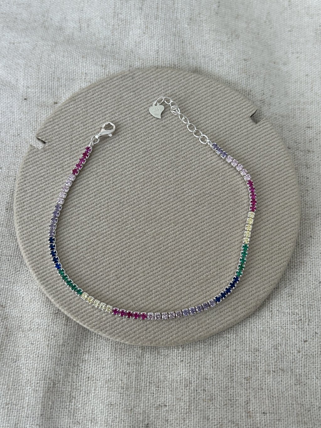 PULSEIRA RIVIERA COLOR 2MM 17+3CM