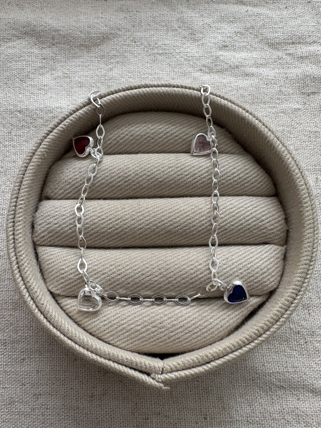 PULSEIRA CORAÇÕES COLOR DEPEND 18,5CM