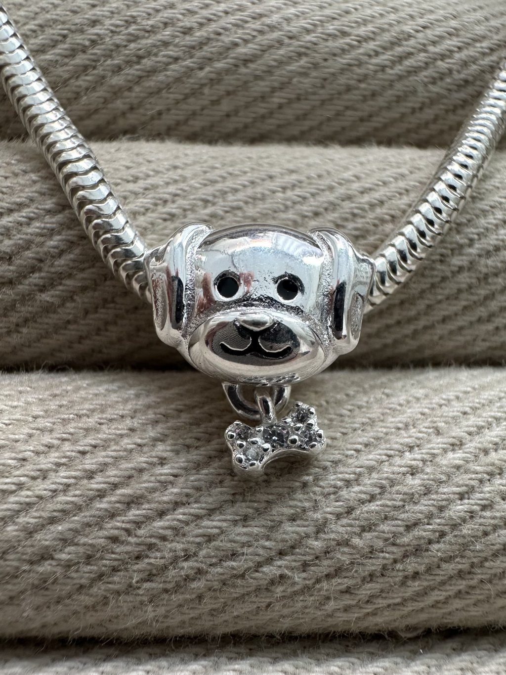 BERLOQUE SEPARADOR CACHORRO + OSSO PEDRAS 