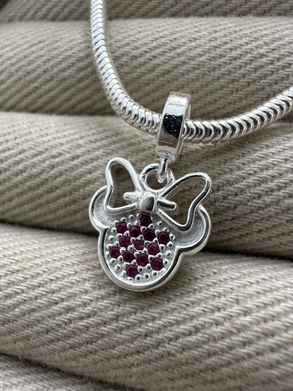 BERLOQUE MINNIE PEDRAS ROSAS 