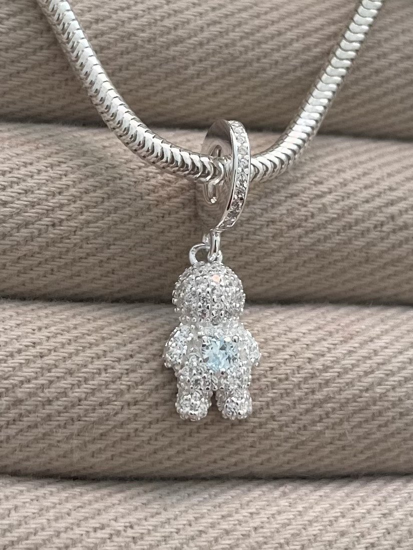 BERLOQUE MENINO PEDRAS CORAÇÃO AZUL 