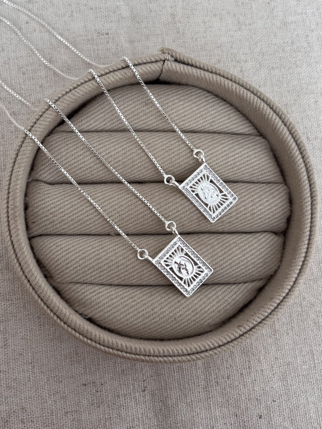 ESCAPULÁRIO TRADICIONAL PEDRAS 60CM