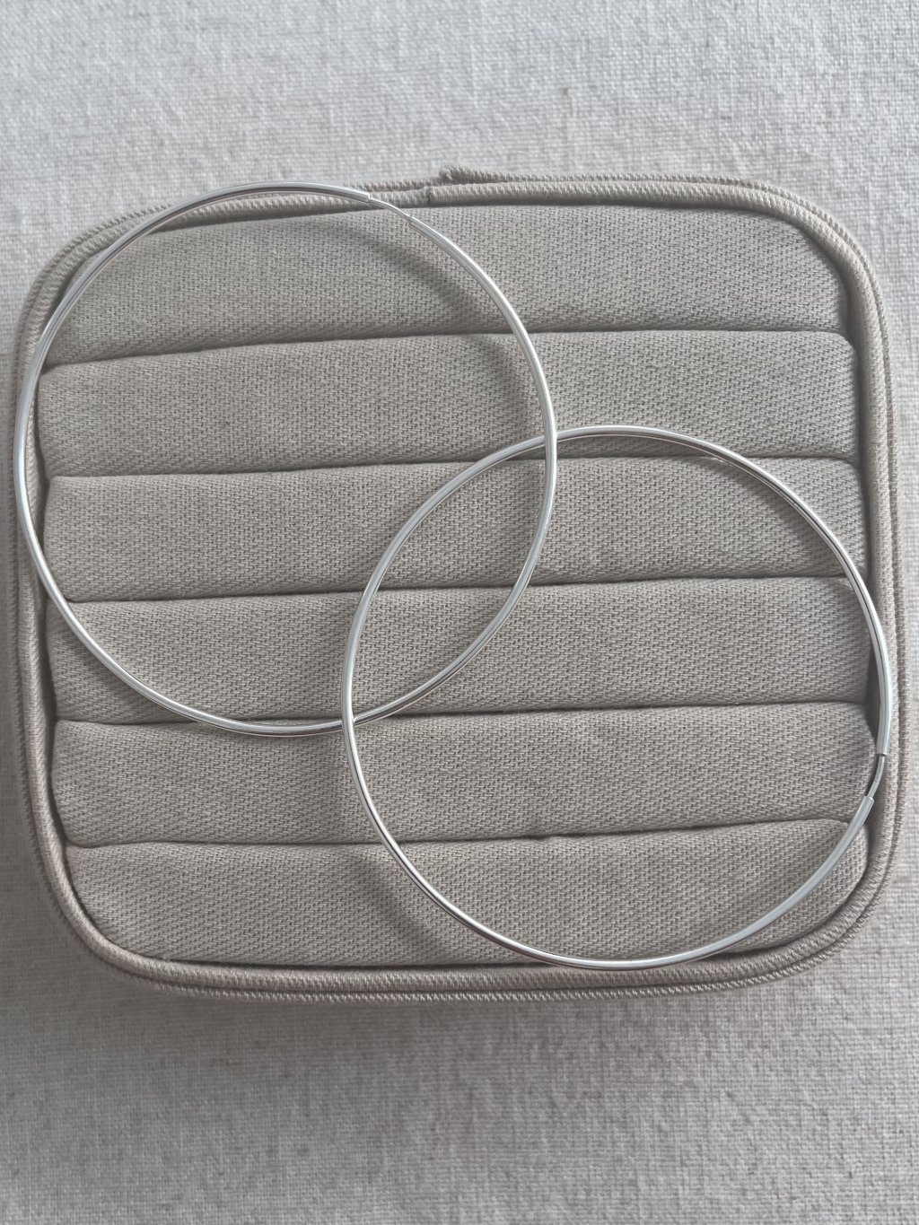 BRINCO ARGOLA LISA 7,5CM