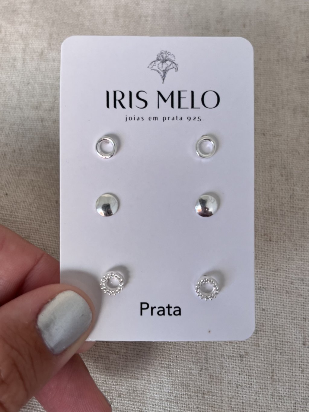 TRIO BRINCOS CÍRCULOS