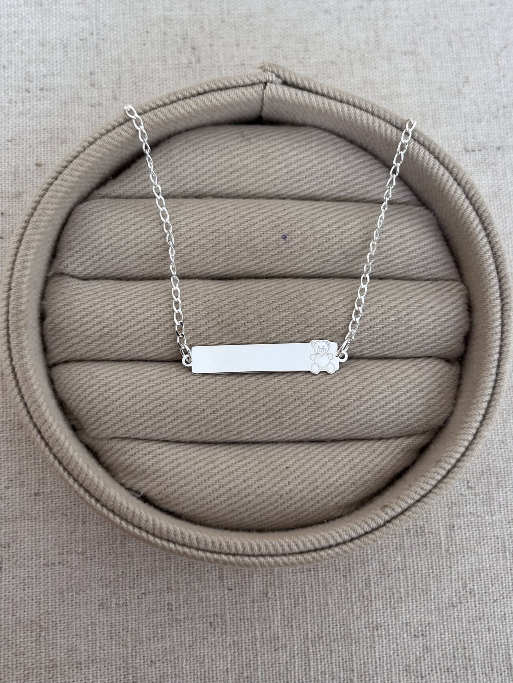 PULSEIRA INFANTIL URSO 17CM