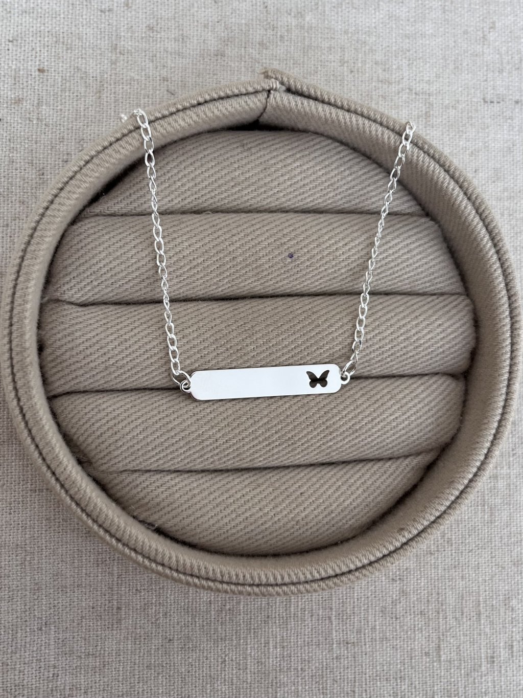 PULSEIRA INFANTIL BORBOLETA 17CM